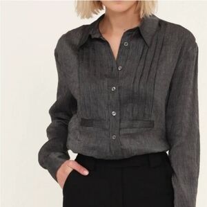 HARSHMAN DREAM TUNIC GRAY STRIPE X-SMALL & LARGE Available NWT